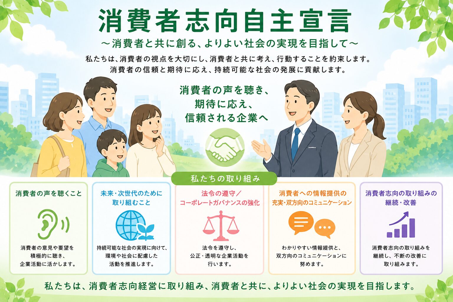 消費者志向自主宣言